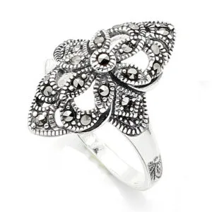 Taşsız/Sade Bayan Gümüş Yüzük HSBY-304