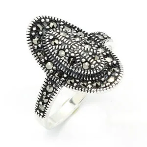 Taşsız/Sade Bayan Gümüş Yüzük HSBY-381