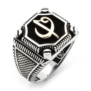 Taşsız/Sade Erkek Gümüş Yüzük HS-798-EV