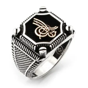 Taşsız/Sade Erkek Gümüş Yüzük HS-798-TU