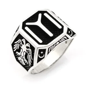 Taşsız/Sade Erkek Gümüş Yüzük HSOTG-IYI