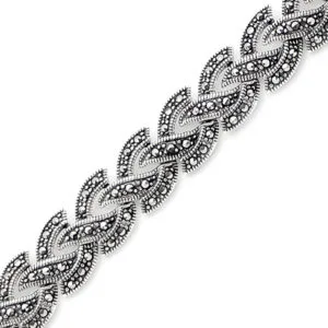 Sade/Taşsız Gümüş Bileklik HSBLK-115