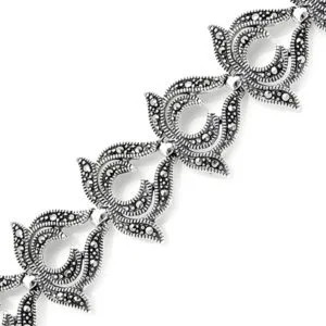 Sade/Taşsız Gümüş Bileklik HSBLK-121