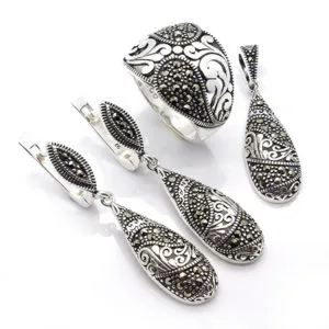 Taşsız/Sade Gümüş Set/Takım HSST-286